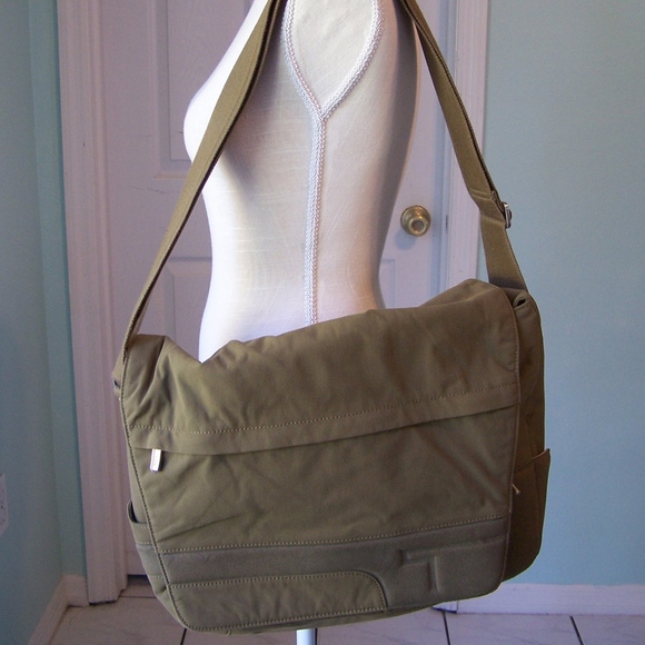 tumi canvas messenger bag